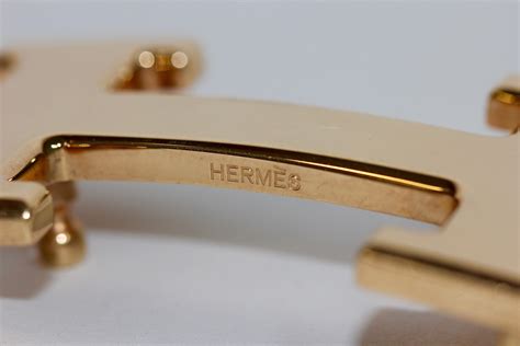 hermes 18k belt buckle
